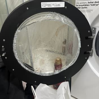 Bosch Çamaşır Makinesi Cam Kapağı Patladı, Değişim Talebim Var