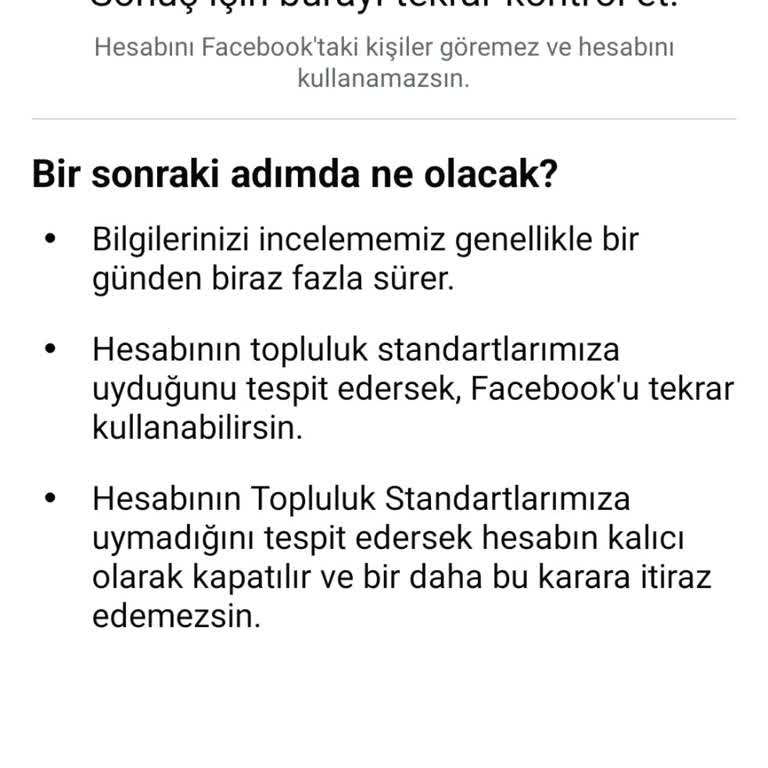 Hesabım Sebepsizce Kapatıldı, Destek Alamıyorum