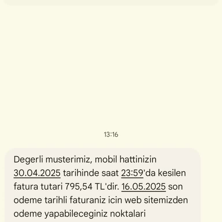 Taahhüt Bitimine Yakın Hat Taşıdım, Beklenmedik Cayma Bedeli Yansıtıldı