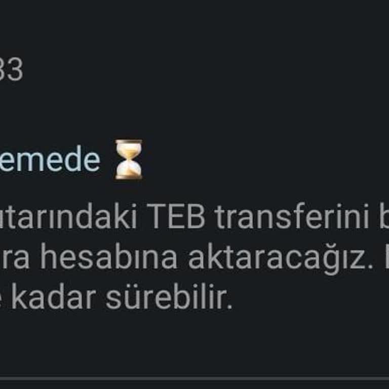 CepteTeb'de Fast İşlemim Gerçekleşmedi, Müşteri Hizmetleri Yardımcı Olmuyor