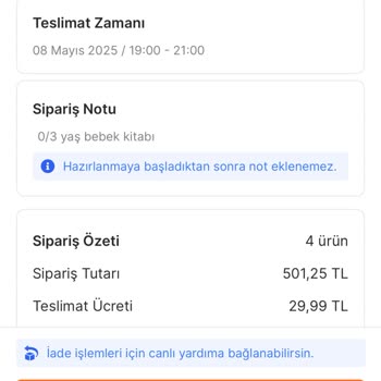 Yanlış Teslimat Sonrası Müşteri Hizmetlerinden Dönüş Alamıyorum