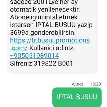 Yanlışlıkla Başlatılan Abonelik Ve Ücret İadesi Talebi