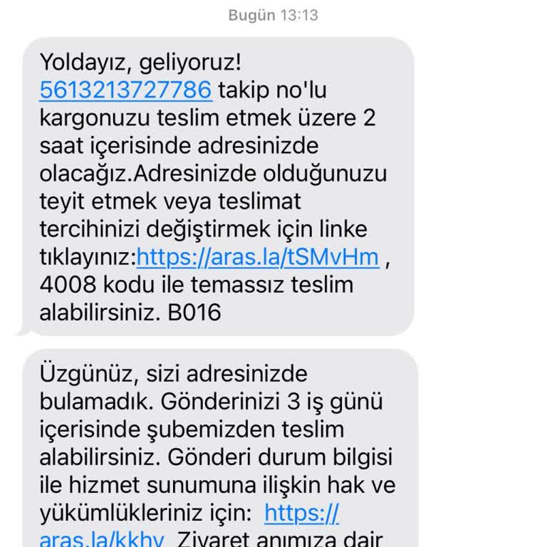 Kargom Teslim Edilmedi, Yanıltıcı Bilgilendirme Yapıldı