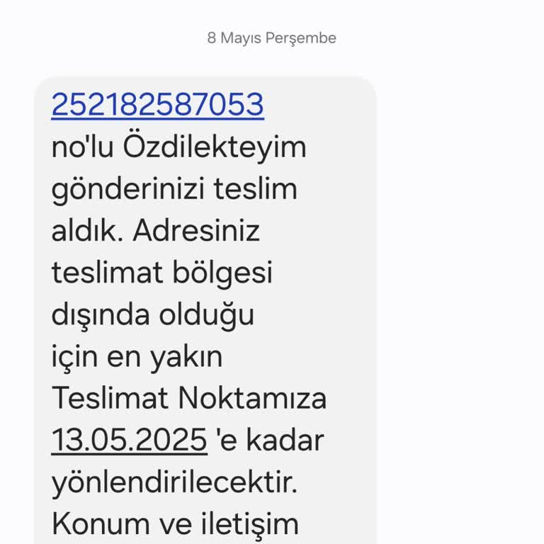 Kargo Teslimatında Bilgilendirme Ve Ulaşılamayan Müşteri Temsilcisi Sorunu