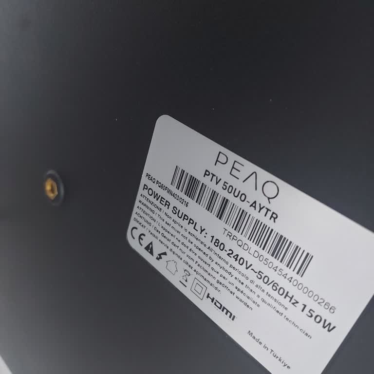 Peaq Marka TV'de Şifre Sorunu Ve Yetersiz Servis Desteği