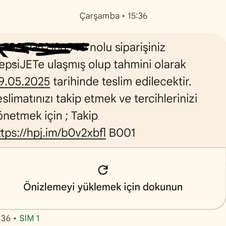 Hepsijet Teslimatında Gecikme Ve Adres Sorunu