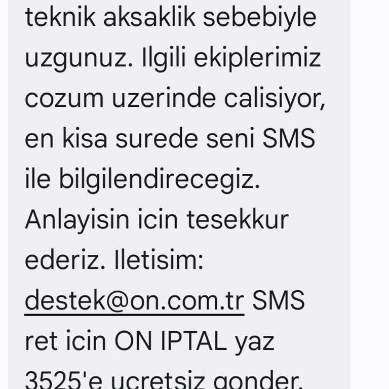 On Plus Harcama Hedefi Aşıldıktan Sonra Haksız Şekilde Sıfırlanması Ve İlgisiz Müşteri Hizmetleri