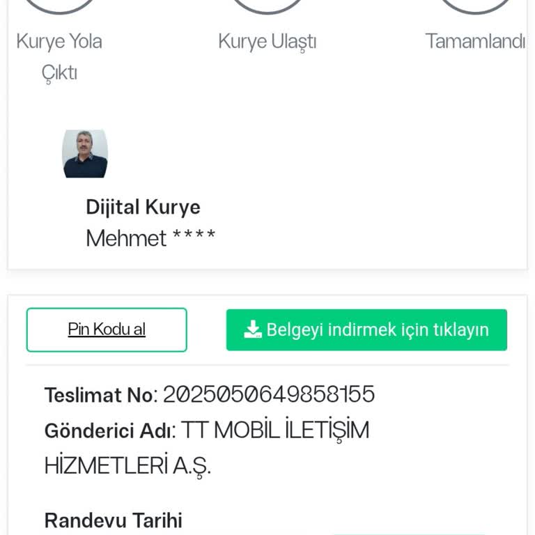 Dijital Kurye İle Yaşanan Teslimat Sorunu Ve Müşteri Hizmetleri Eksikliği