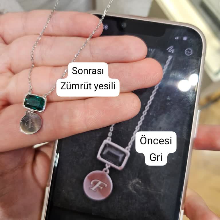 So Chic'ten Aldığım Kolyede Onarım Sonrası Yanlış Taş Takıldı
