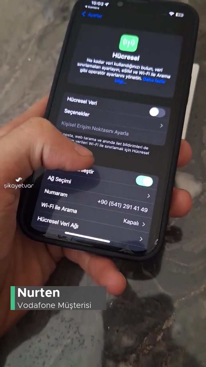 Vodafone E Sim Şikayeti! videonun kapak resmi