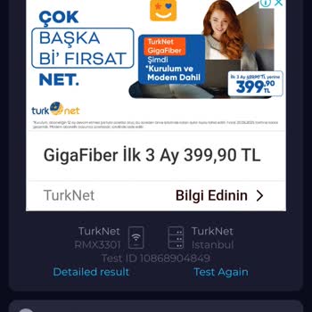 Vodafone Fiber Aboneliğinde Yüksek Ping Ve Düşük Hız Sorunu