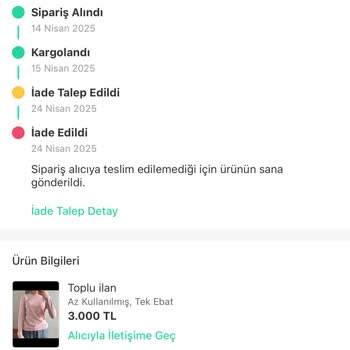 Kayıp Kargo Sonrası Yanlış Ürün Ve Çözümsüzlük Mağduriyeti