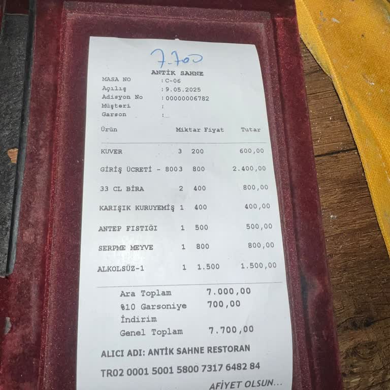 Beklenmedik Yüksek Hesap Ve Kötü Hizmet Deneyimi