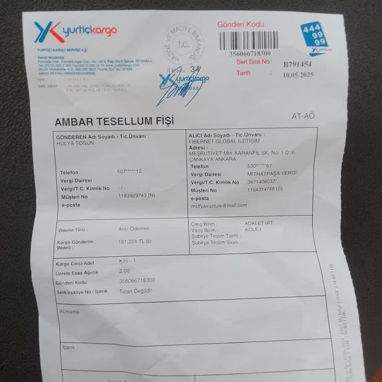 Farklı Firma Adıyla Aranıp Yanıltıldım, Paramın İadesini İstiyorum