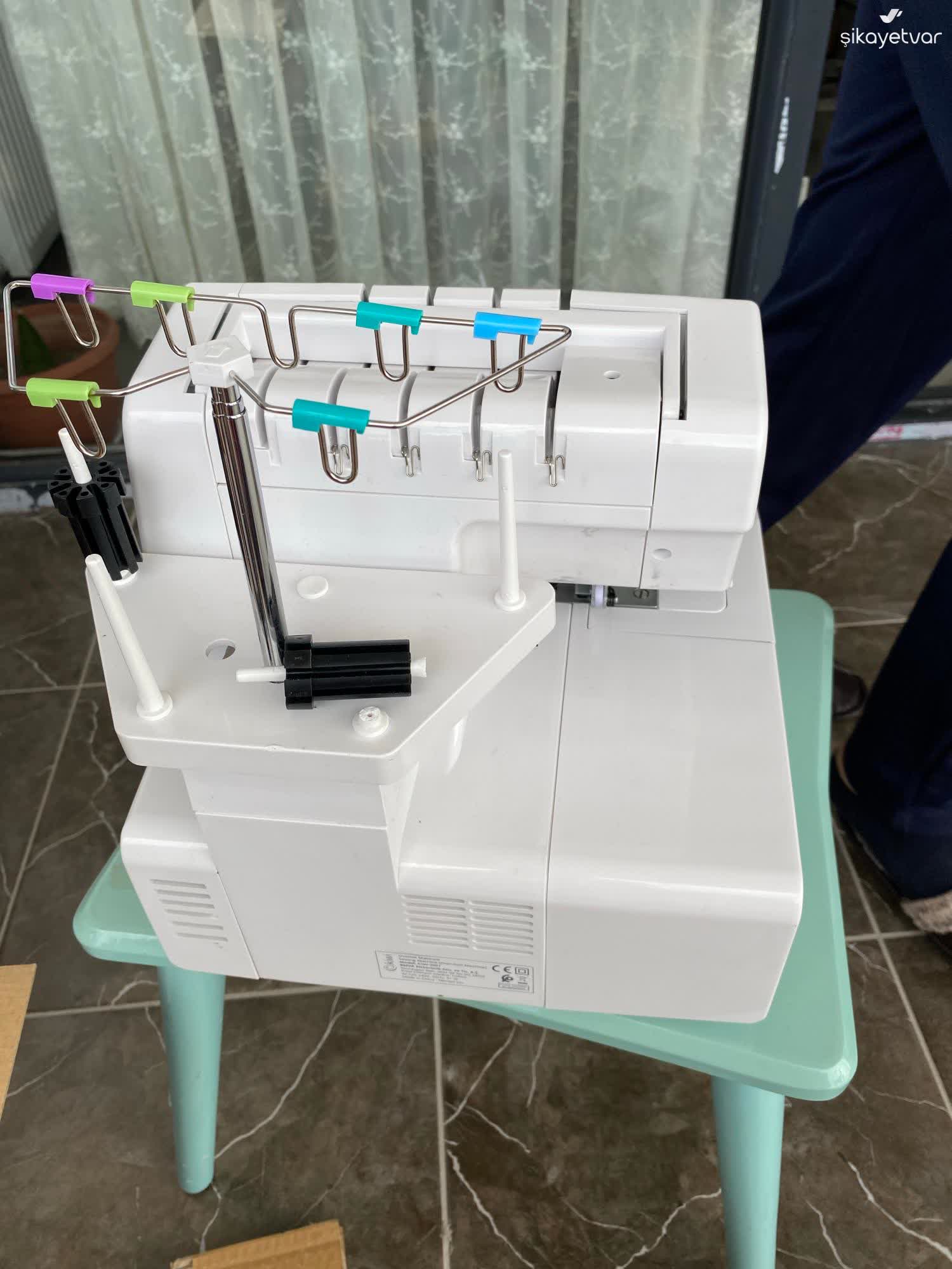 Kiwi Home Kiwi Overlok Makinesi Tamirinde Parça Kırılması Ve