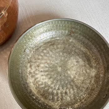 Karaca Züccaciye Bakır Ürünün Kalayı Attı