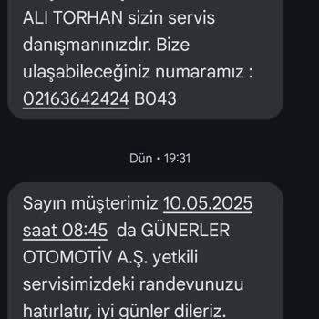 Yetkili Serviste İlgisizlik Ve Saygısızlık Nedeniyle Hayal Kırıklığı