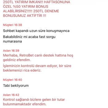 Retrobet Yatırımı Kayboldu Para İade Edilmedi