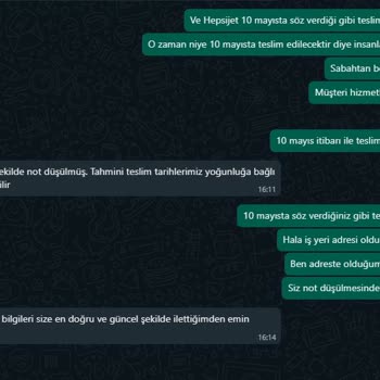 Hepsijet Teslimat Sözleri Ve Yapay Zeka Mesajlarıyla Yaşanan Tutarsızlık