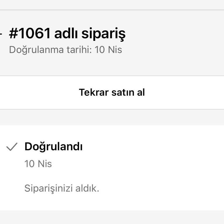 Bir Aydır Gelmeyen Sipariş Ve İlgisiz Müşteri Hizmetleri