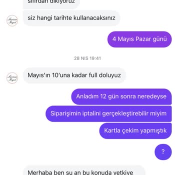 Sipariş İptali Ve İade Sürecinde İletişim Sorunu