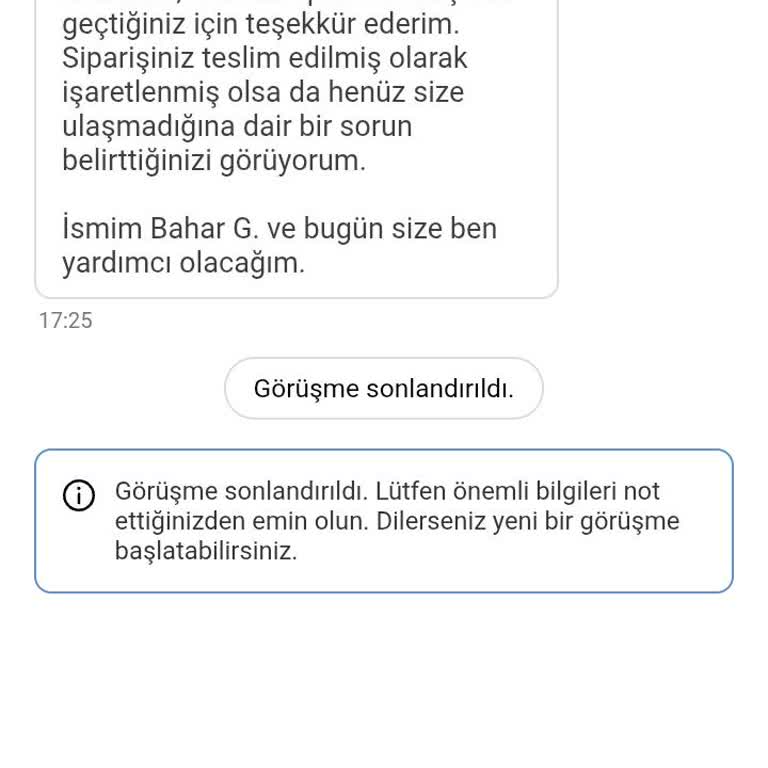 Yanlış Adrese Teslimat Ve Müşteri Hizmetlerinden Destek Alamama