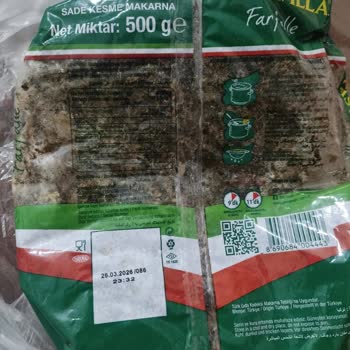 Pastavilla Son Kullanma Tarihi Geçmemiş Makarna Bozuldu, Katkı Maddelerinden Şüpheliyim!