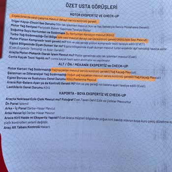 Ekspertiz Sürecinde Yanıltıcı Bilgilendirme Ve Olumsuz İletişim Deneyimi