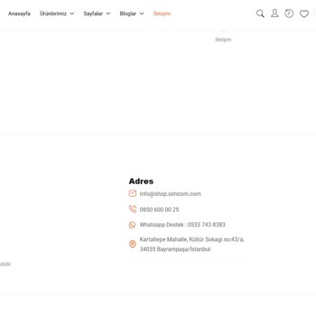 Simcom.com.tr Monitör Teslim Yapılmadı