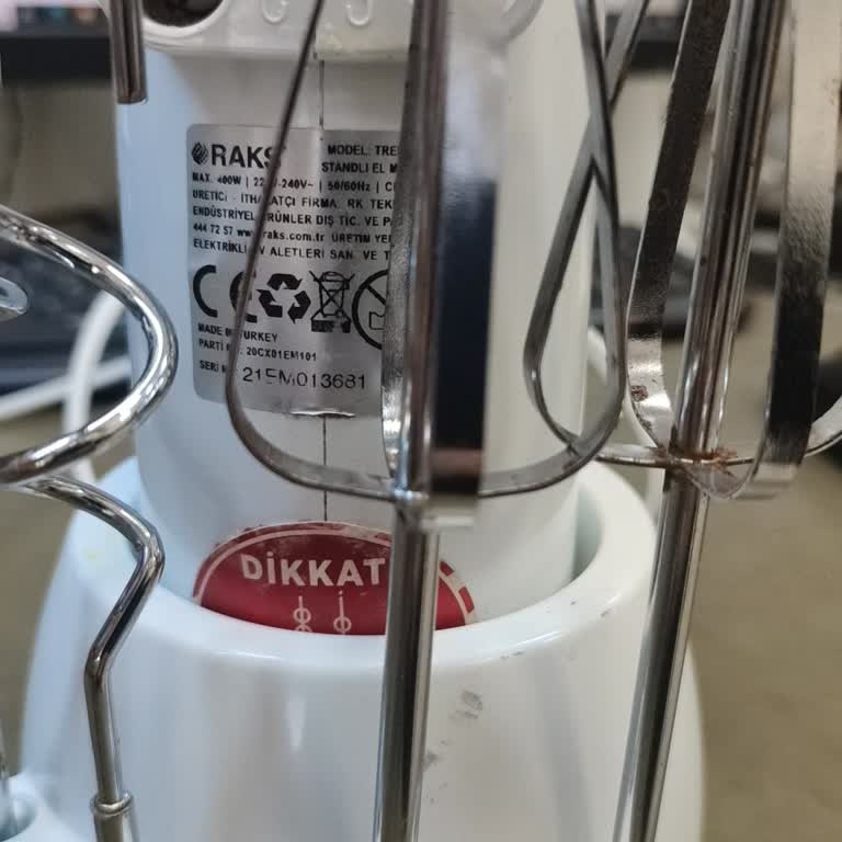 Paslanmaz Olarak Satılan Mikser Tellerinin Paslanması Ve Garanti Sorunu