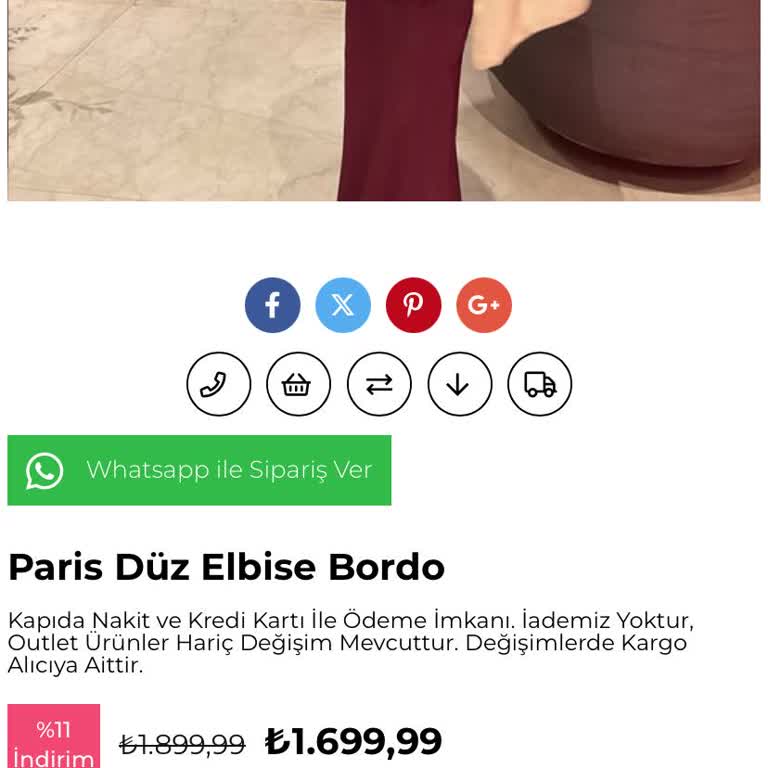 Sipariş Sürecinde Bilgilendirme Eksikliği Ve Para İadesi Sorunu