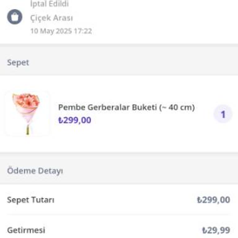 Getir Siparişimde Adres Sorunu Ve Para İadesi Yapılmaması