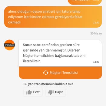 Hasarlı Ve Faturasız Ürün, Satıcıya Ulaşılamıyor, Trendyol İade Kabul Etmiyor