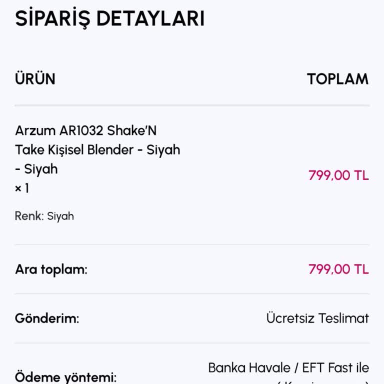 Bize Getirin 800 TL'lik Blender Seti Aldım Kimseye Ulaşamıyorum!