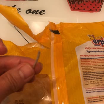 Cordon Blue Ürününde Kemik Parçası Şoku