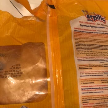 Cordon Blue Ürününde Kemik Parçası Şoku