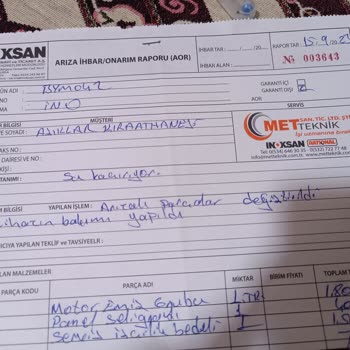 Bardak Yıkama Makinesi Arızasına Servis Sözünde Durulmadı, Mağdur Edildik