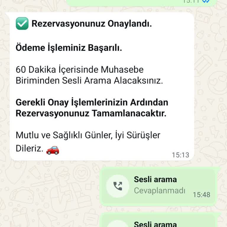 Rezervasyon İptalinde Sigorta Ve Kredi Notu Engeliyle Ücretimi Geri Alamadım