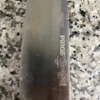 Pirge Bıçaklarda Kısa Sürede Paslanma Sorunu