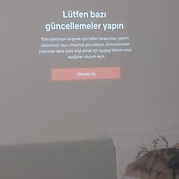 Projeksiyon Cihazında Netflix Sorunu Ve Güncelleme Çıkmazı