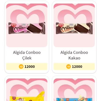 Algida Kazan Uygulamasında Kazandığım Dondurmaları Bir Türlü Alamıyorum