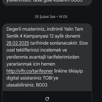 Kullanılmayan Hizmet İçin Yüksek Fatura Ve Haksız Tahsilat