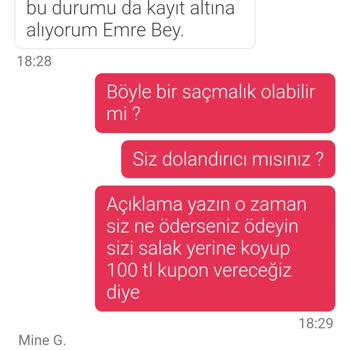 Bozuk Tavuk Ürünü Ve Yetersiz Kupon İadesi Nedeniyle Mağduriyet