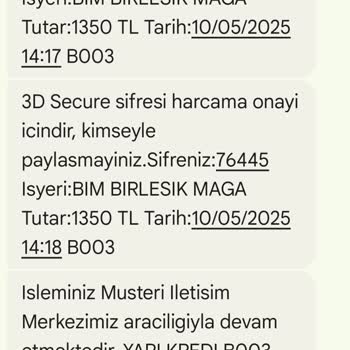 Online Alışverişte Kart Bilgilerimin Kopyalanması Ve Yetkisiz İşlem