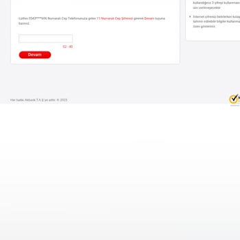 Geçici Şifre Hatası Ve Müşteri Temsilcisine Ulaşılamıyor