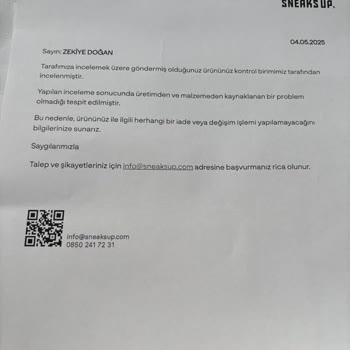 Satın Alınan Ayakkabının Kısa Sürede Yırtılması Ve Mağaza İlgisizliği