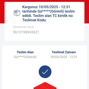 Teslim Edilmediği Halde Teslim Edildi Görünen Kargomun Akıbetini Merak Ediyorum