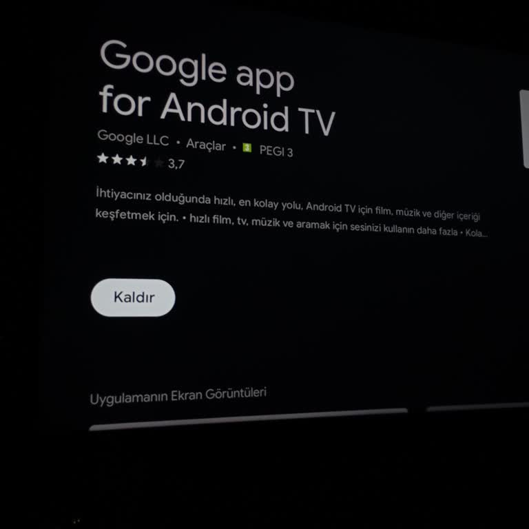 Vestel Android TV'de Google Üzerinden Film İzlerken Donma Sorunu