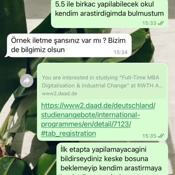 Beklentileri Karşılamayan Okul Listesi Ve Yetersiz Danışmanlık