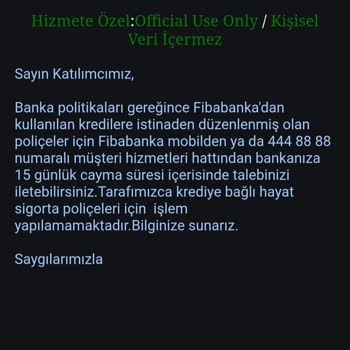 Kredi Hayat Sigortası İptalinde Banka Ve Sigorta Şirketi Arasında Mağduriyet
